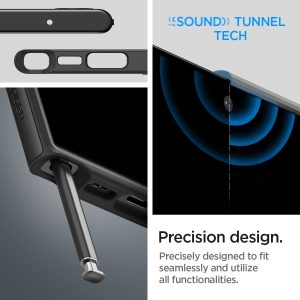 Galaxy S23 Ultra Neo Hybrid Case by Spigen ACS05626 - Black - Image 2