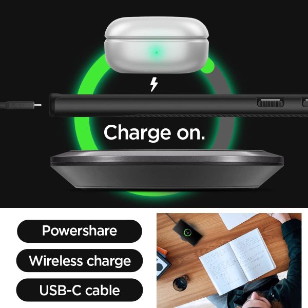 Galaxy S23 Ultra Neo Hybrid Case by Spigen ACS05626 - Black - Image 4