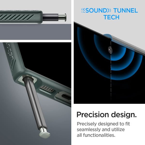 Galaxy S23 Ultra Liquid Air Case by Spigen ACS05615 - Abyss Green - Image 2