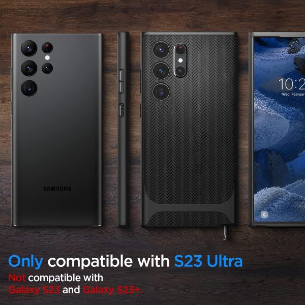 Galaxy S23 Ultra Neo Hybrid Case by Spigen ACS05626 - Black - Image 5