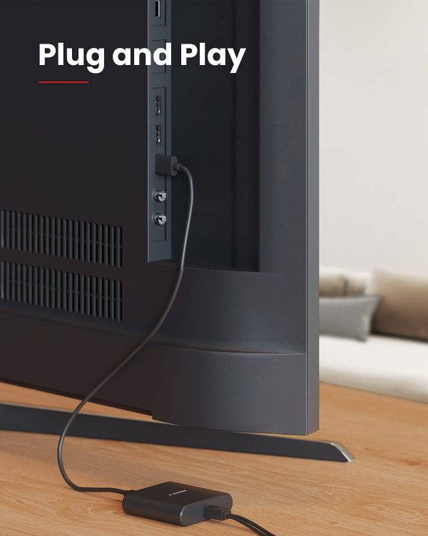 Nebula 4K Streaming Dongle with HDR, Android TV Box, 7000+ Apps, Compatible with Google Assistant and Chromecast, Supports Dolby Digital Plus, Plug-in Smart TV with 2GB RAM and 8GB ROM Storage - Image 3