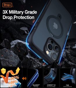 iPhone 13 Pro Max UPRO OStand Case by Torras Black