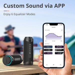 Tronsmart T7 Portable Bluetooth Speakers - Black - BB - Image 4