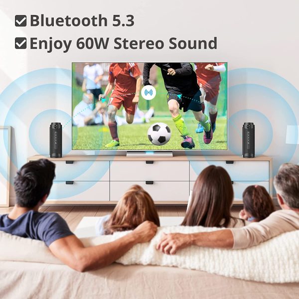 Tronsmart T7 Portable Bluetooth Speakers - Black - GC - Image 2