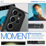 Galaxy S23 Ultra Skyfall Clear Case by Caseology - ACS05657 - Matte Black - Image 7