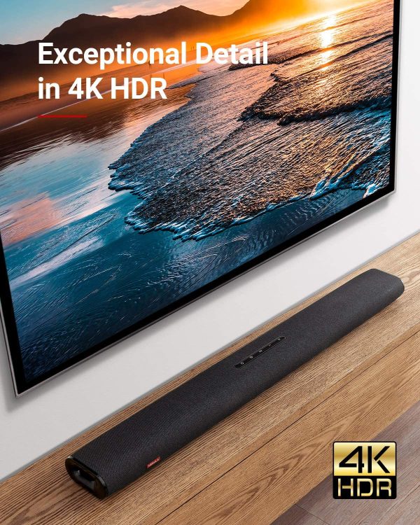 Nebula Soundbar – Fire TV Edition, 4K HDR Support, 2.1 Channel, Built-In Subwoofers, Voice Remote with Alexa - Image 7