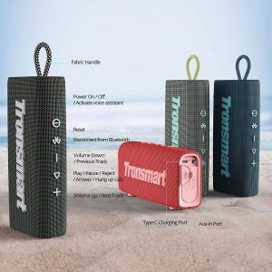 Tronsmart Trip Portable Bluetooth Speaker - Black - BB - Image 9