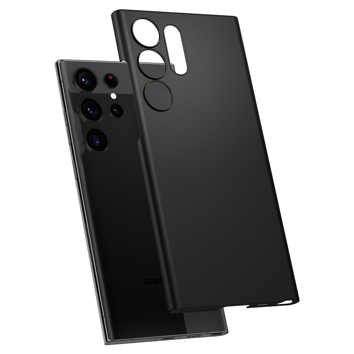  Spigen Liquid Air Designed for Galaxy S23 Ultra Case (2023) -  Matte Black : Cell Phones & Accessories