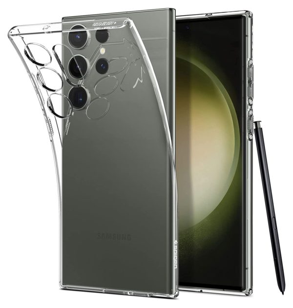 Galaxy S23 Ultra Liquid Crystal Case by Spigen – ACS05610 – Crystal Clear - Image 1