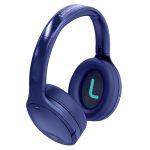 Tronsmart Apollo Q10 Hybrid Active Noise Cancelling Bluetooth 5.0 Headphones, 100H Playtime. Wireless foldable Headset Over Ear Bluetooth headphones with 5 Mics, Touch Control, Smart APP Control - Blue