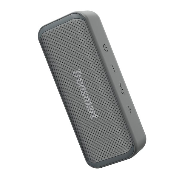 tronsmart-t2-mini-gray Tronsmart T2 Mini Portable Speaker Mini 10W Bluetooth Speaker, Up to 18 Hours Playtime, TWS, IPX7 Waterproof - Gray - Image 1