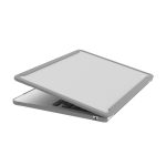 MacGuard XT Protective Case for MacBook Air 13" M3 2024 / M2 2022 by JCPAL - Matte Clear / Gray - JCP1096 - Image 2
