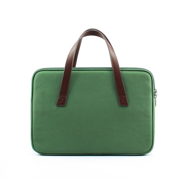 JCPal Milan Briefcase Sleeve for 15 inch / 16 inch Laptops & MacBooks - Olive - JCP2611 - Image 3