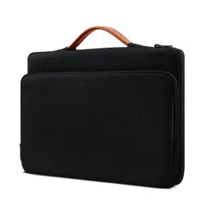 JCPal Essential Sleeve for 13 inch / 14 inch Laptops & MacBooks - Black - JCP2607