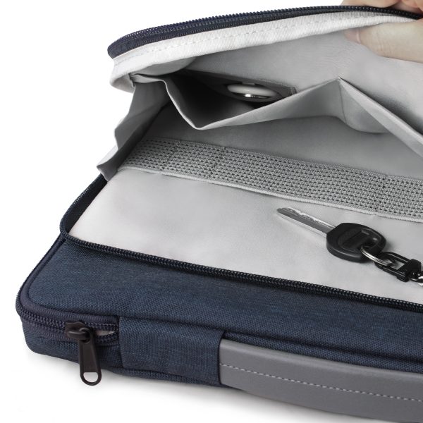 3 JCPal Logan Commuter Sleeve for 13 inch / 14 inch Laptops & MacBooks - Night Blue - JCP2557 - Image 4