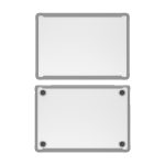 MacGuard XT Protective Case for MacBook Air 13" M3 2024 / M2 2022 by JCPAL - Matte Clear / Gray - JCP1096 - Image 4