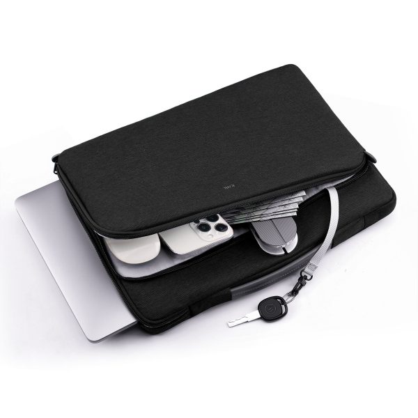 JCPal Logan Commuter Sleeve for 13 inch / 14 inch Laptops & MacBooks - Black - JCP2558 - Image 5