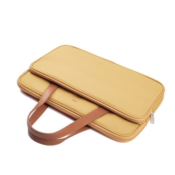 JCPal Milan Briefcase Sleeve for 13 inch / 14 inch Laptops & MacBooks - Sand - JCP2560 - Image 5
