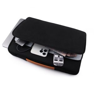 JCPal Essential Sleeve for 13 inch / 14 inch Laptops & MacBooks - Black - JCP2607 - Image 5