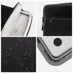 JCPal Protection Transit Sleeve for 13 inch / 14 inch Laptops & MacBooks - Black - JCP2536 - Image 6