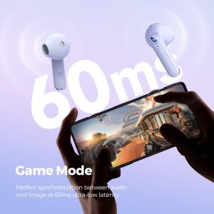 SoundPEATS Air3 Deluxe HS Bluetooth 5.2 Earphones Hi-Res Audio Wireless Earbuds with LDAC Codec, in-Ear Detection,App Support - AMT - Purple - Image 5