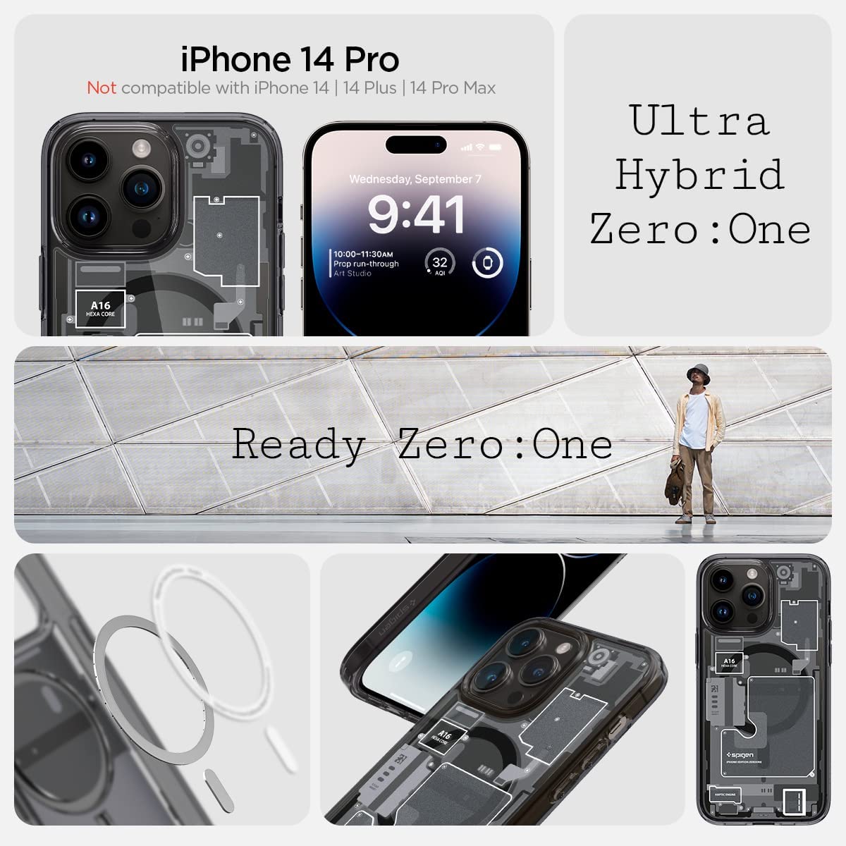 iPhone 15 Series - Ultra Hybrid Zero One (MagFit)