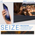 Galaxy S23 Ultra NanoPop Dual tone Liquid Silicone Case by Caseology - Black Sesame - ACS05658 - Image 3