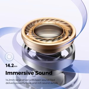 SoundPEATS Air3 Deluxe HS Bluetooth 5.2 Earphones Hi-Res Audio Wireless Earbuds with LDAC Codec, in-Ear Detection,App Support - AMT - Purple - Image 8