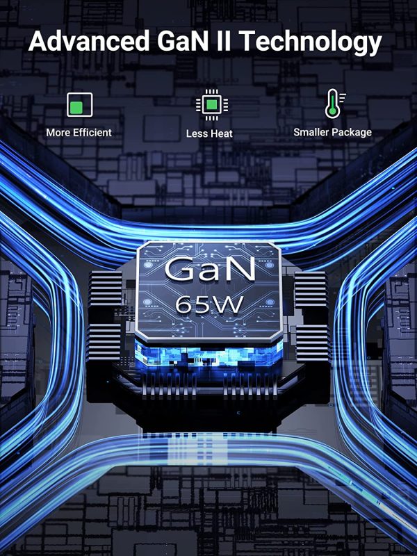 UGREEN 65W USB C Charger, Nexode 4 Ports USB C Charging Station, PPS Support, GaN Desktop Charger Compatible with MacBook Pro, iPhone 14/14 Plus/14 Pro/14 Pro Max/13/12, Galaxy S22, iPad, Steam Deck and More - 90735 - US Plug - Image 8