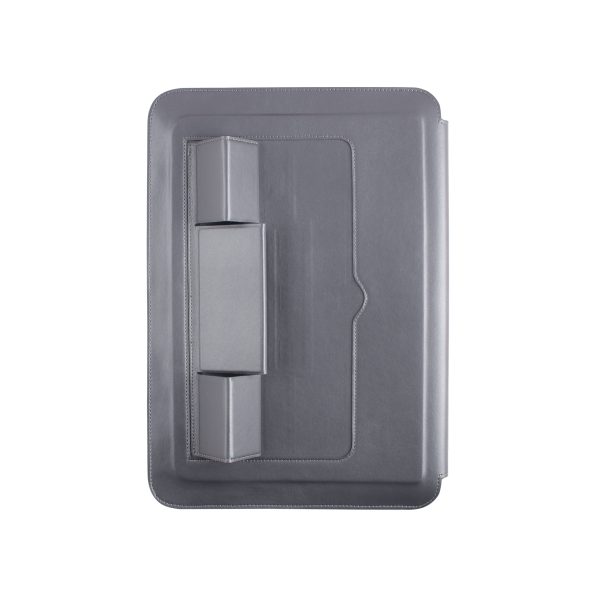 Gray 1 JCPal Ergo Multifunctional Sleeve for 13 inch / 14 inch Laptops & MacBooks - Gray - JCP2393 - Image 1