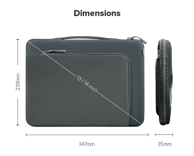 jcpal cali commuter sleeve 14 inch 13 inch midnight 8