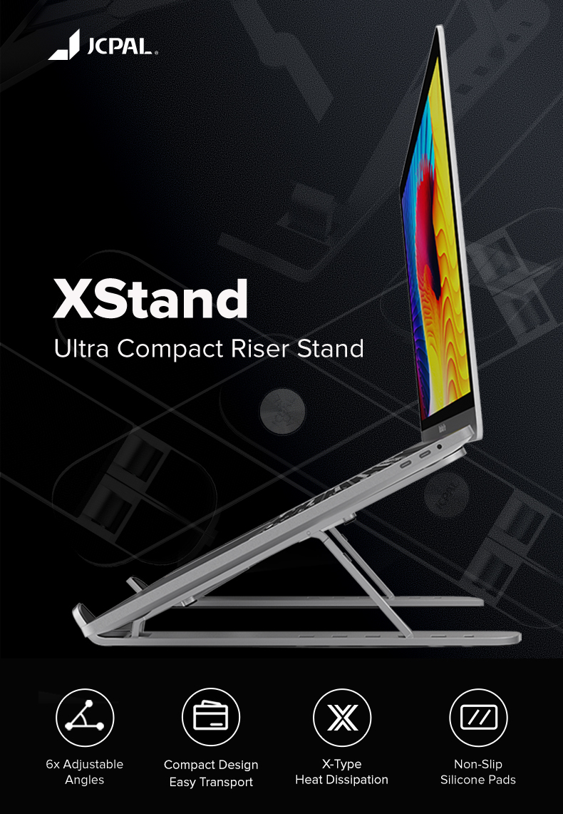 jcpal istand riser for laptops 1