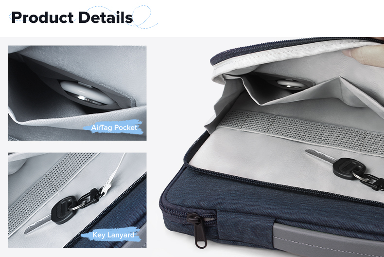 jcpal logan commuter sleeve night blue 6