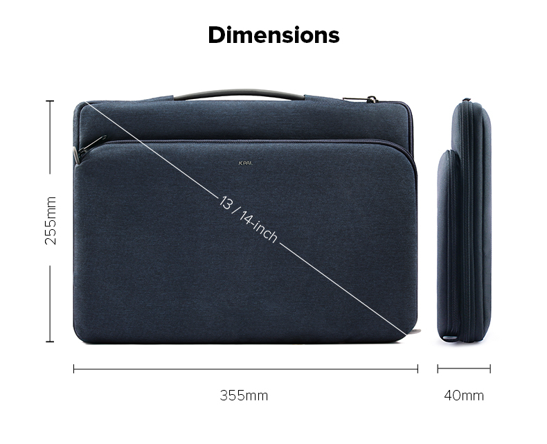 jcpal logan commuter sleeve night blue 9