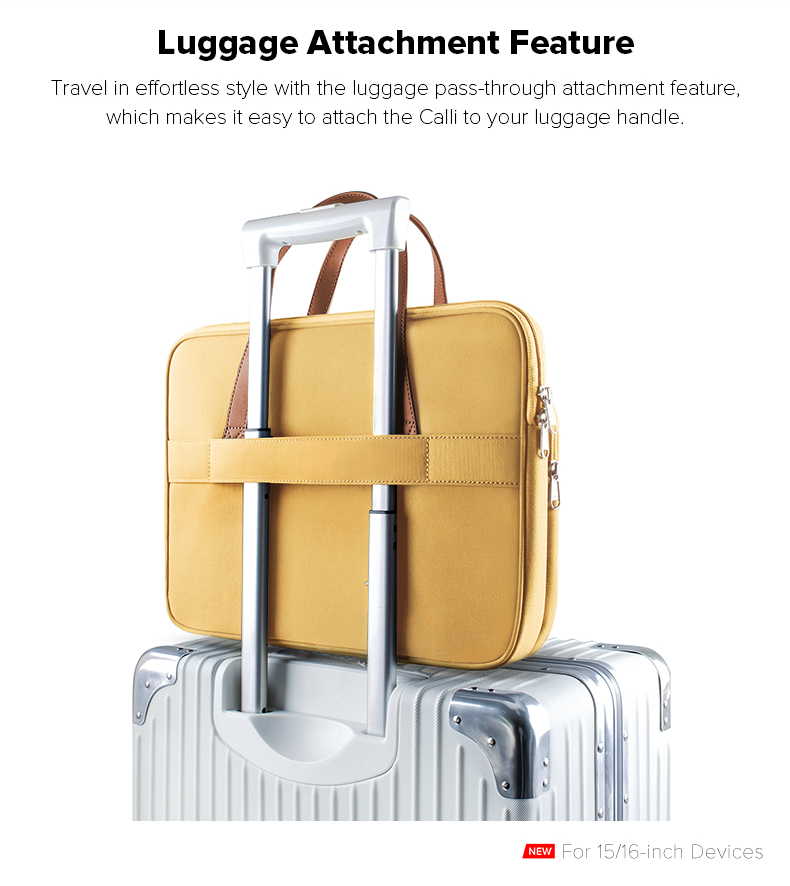 jcpal milan briefcase case sand 7