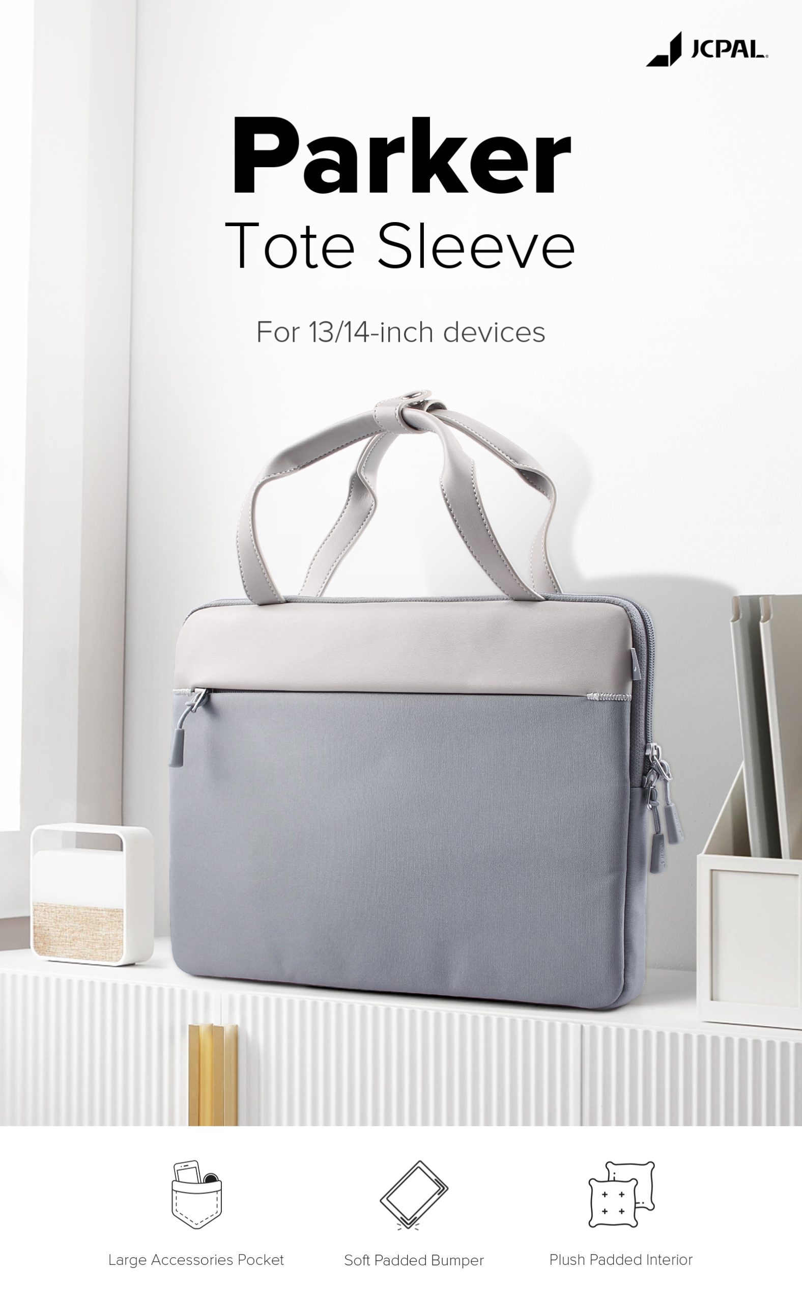 jcpal parker tote sleeve 13 inch 1 scaled