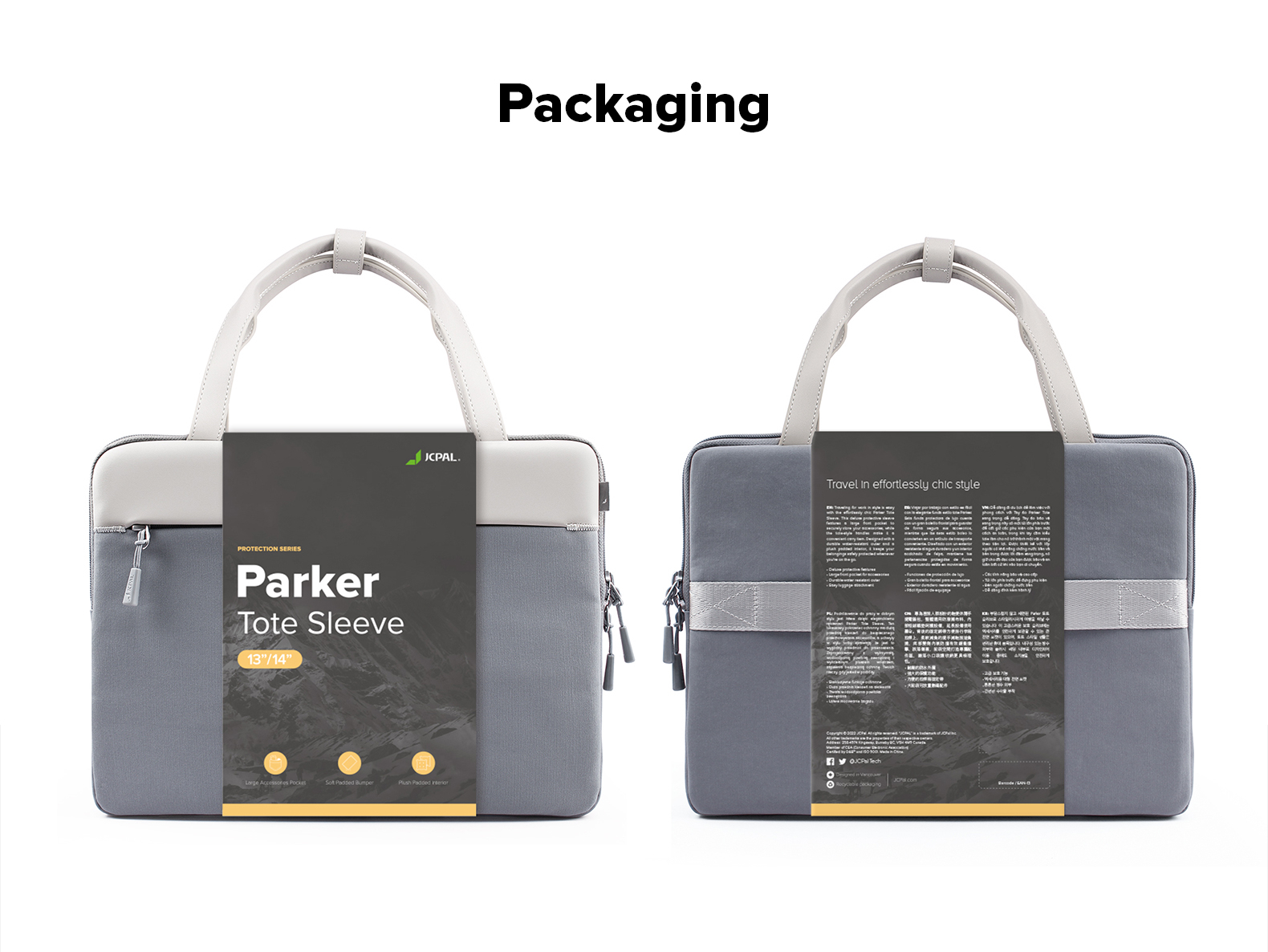 jcpal parker tote sleeve 13 inch 11