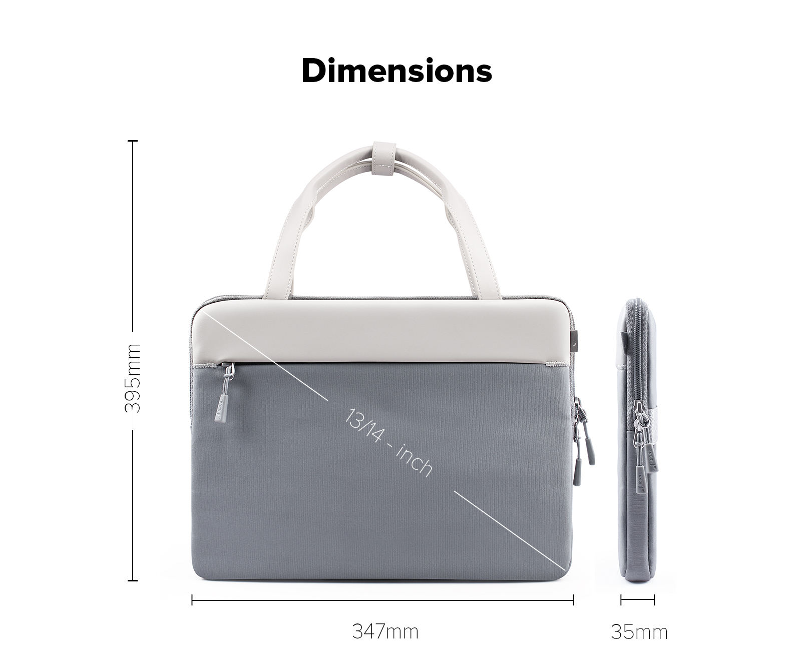 jcpal parker tote sleeve 13 inch 8