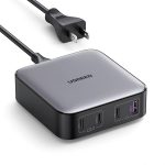 UGREEN 100W USB C Charger, Nexode 4 Ports USB C Charging Station, PPS Support, GaN Fast Desktop Charger Compatible with MacBook Pro, Dell XPS 15, iPhone 14 Pro Max/13, Galaxy S23 Ultra, iPad, Steam Deck and More - 90736