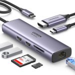 UGREEN USB C Hub 7-in-1 Multiport Adapter Docking Station 60515 - Grey - BIS