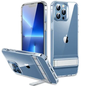 Apple iPhone 13 Pro Air Shield Boost Kickstand Case – Clear