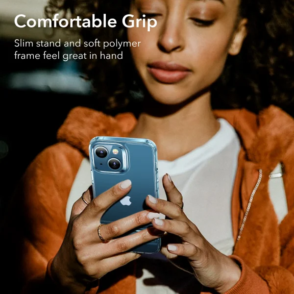 Apple iPhone 13 Pro Air Shield Boost Kickstand Case – Clear - Image 6