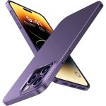 iPhone 14 Pro Max OriginFit Magsafe enabled Slim Case Lightweight Hard PC Cover Phone Case - Deep Purple