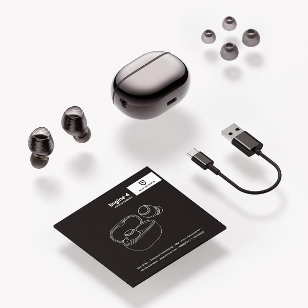 619kLBrXHoL._AC_SL1500_ SoundPEATS Engine4 Wireless Earbuds, Hi-Res Bluetooth 5.3 Earbuds with LDAC, Coaxial Dual Dynamic Drivers for Stereo Sound, 70 ms Low Latency, Dual Device Connection, Total 43 Hrs, IPX4, App Control - Black - BB - Image 8