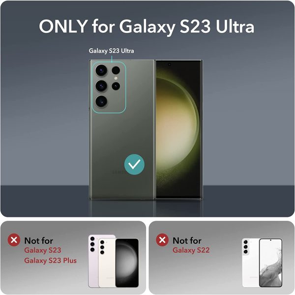 61ComRlXwQL._AC_SL1500_ Galaxy S23 Ultra Classic Kickstand Case with Kickstand by ESR – Frosted Black - Image 2