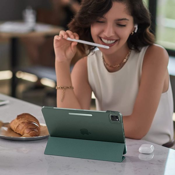 iPad Pro 11 2022 / 2021 Ascend Trifold Hard Smart Case by ESR - Forest Green - Image 3