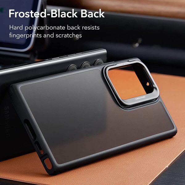 719toyOmf1L._AC_SL1500_ Galaxy S23 Ultra Classic Kickstand Case with Kickstand by ESR – Frosted Black - Image 9