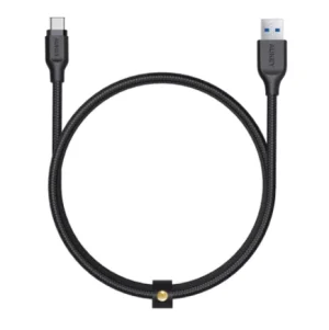 AUKEY USB C Cable 3.95 feet Braided USB 3.0 Type C Cable Fast Charge - Black - CB-AC1