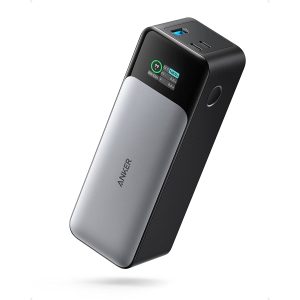 Anker 737 Power Bank 140W PowerCore 24K Laptop Charger, 24,000mAh 3-Port Portable Charger with 140W Output , Smart Digital Display, Compatible with iPhone 14/13 Series, Samsung, MacBook, Dell, AirPods, and More - A1289011 - OP