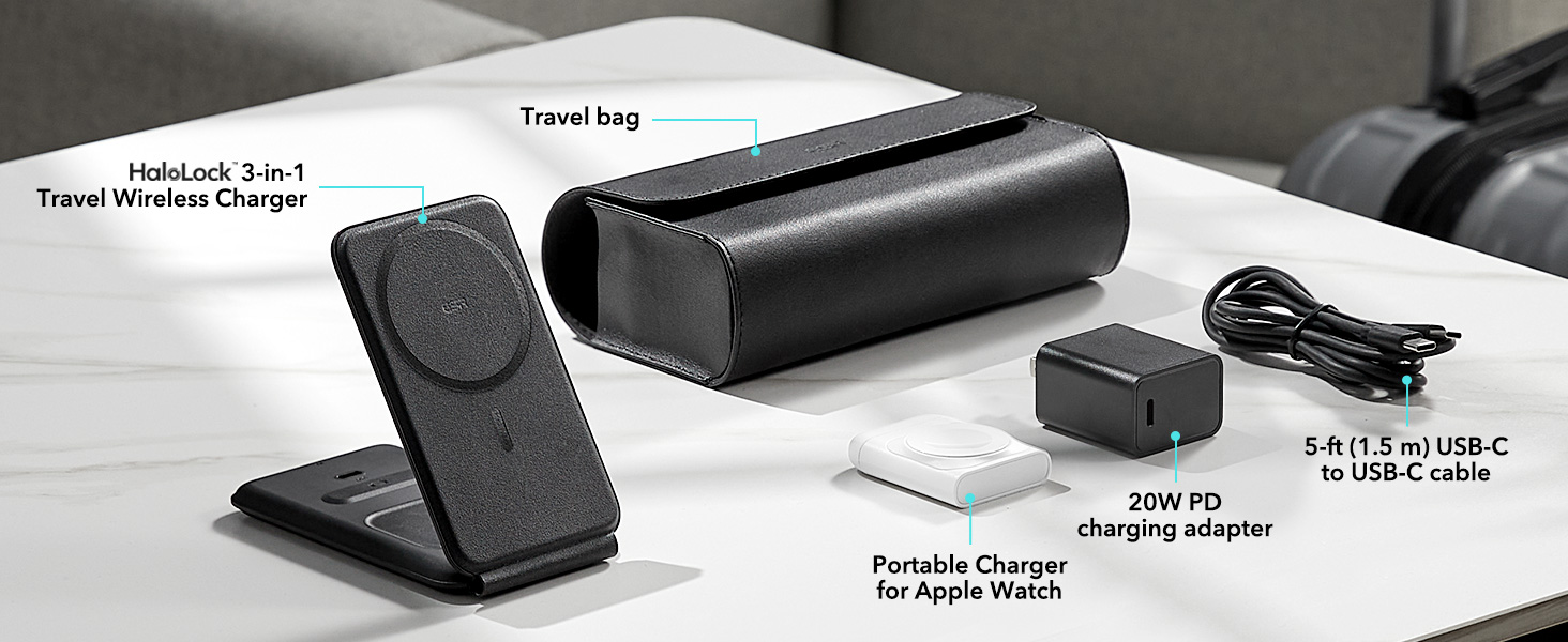 esr 3 in 1 wireless travel charging set with 20 w adapter17